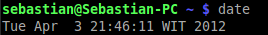 Linux - “date” command