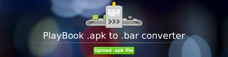 download android apps bar files for playbook